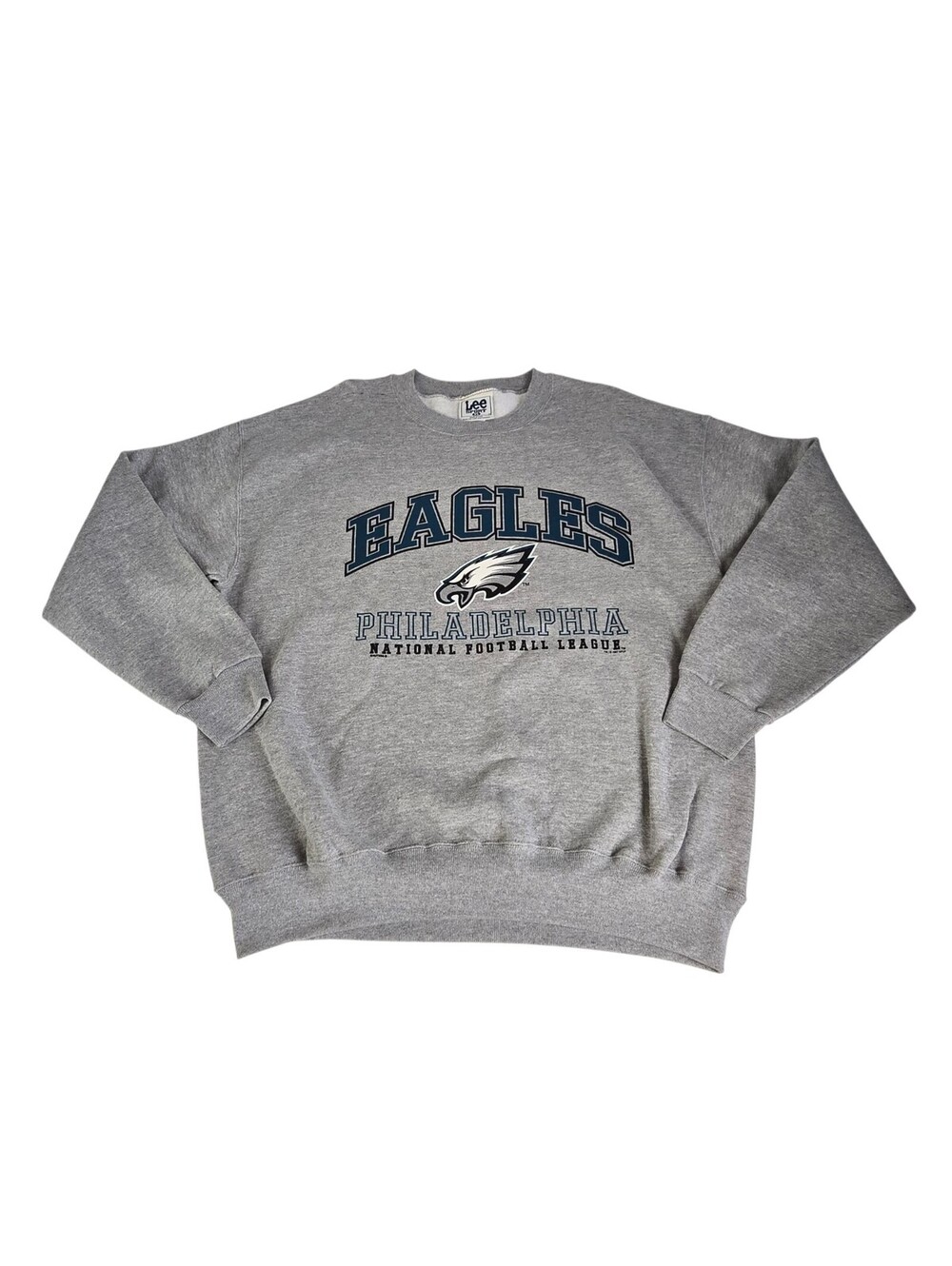 Vintage 90s Philadelphia Eagles Crewneck Sweatshirt Lee Sport XL USA NUTMEG NOS